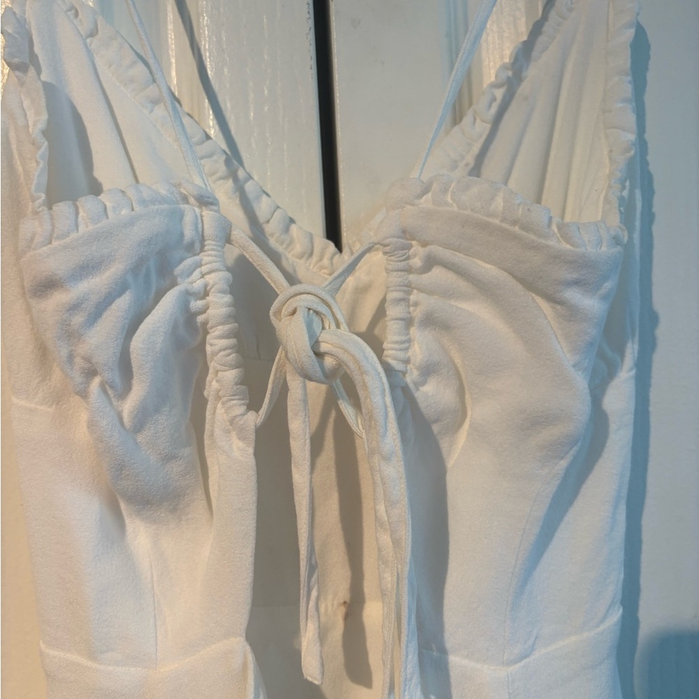 Aritzia White Midi Dress - Picture 3 of 3